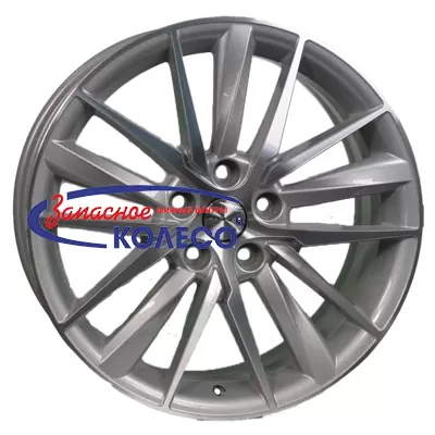 18'' 5x114,3 ET50 D60,1 8,0J Khomen Wheels KHW1807 (Camry NEW) F-Silver-FP