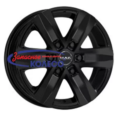 18'' 6x130 ET53 D84,1 8,0J MAK Stone 6 Gloss Black