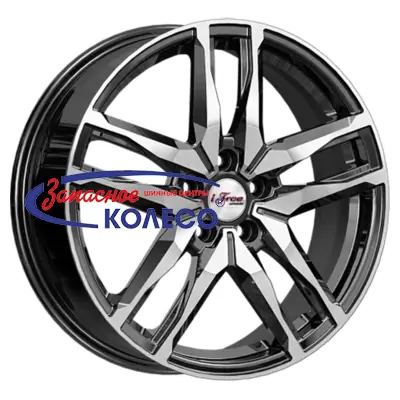 18'' 5x108 ET52 D60,1 6,5J iFree Бомбей (КС1075) Блэк Джек