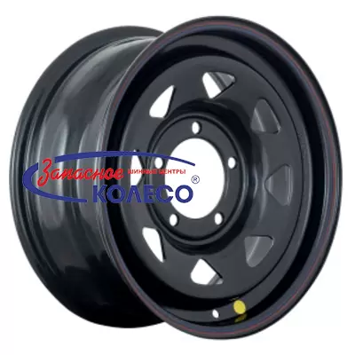 16'' 5x139,7 ET00 D110 7,0J Off-Road Wheels УАЗ (треуг. мелкий) черный