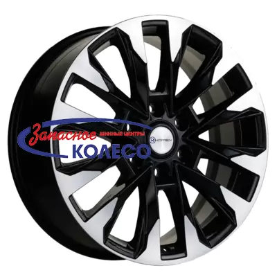 20'' 6x139,7 ET36 D100,1 8,0J Khomen Wheels KHW2010 (Tank 300/500) Black-FP