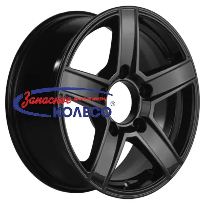 16'' 5x139,7 ET35 D98,5 6,5J Khomen Wheels KHW1614 (Niva 4x4 Bronto) Black