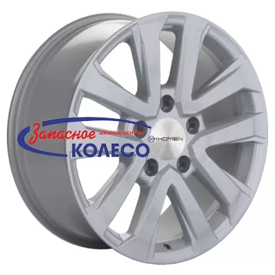 20'' 5x150 ET58 D110,1 8,5J Khomen Wheels KHW2003 (LX570/LC100/LC200) F-Silver