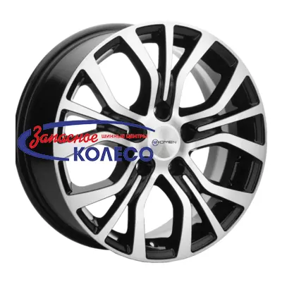 16'' 5x120 ET38 D65,1 6,5J Khomen Wheels KHW1608 (Multivan) Black-FP
