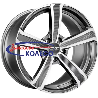 20'' 5x112 ET33 D79 9,5J OZ Montecarlo HLT Matt Dark Graphite Diamond Cut