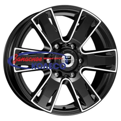 17'' 6x139,7 ET30 D106,1 7,0J K&K Севенна (КС726) Алмаз черный