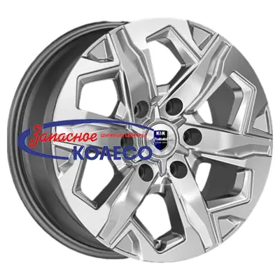 17'' 6x139,7 ET25 D78,1 7,5J K&K Тейт (КС1050) Дарк платинум