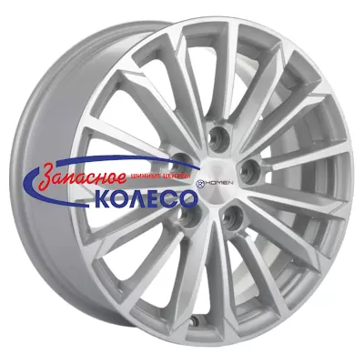 16'' 5x112 ET46 D57,1 6,5J Khomen Wheels KHW1611 (Octavia A7) F-Silver