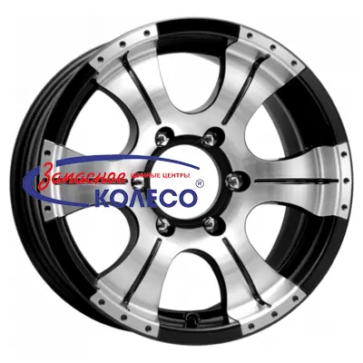 15'' 5x139,7 ET20 D110,1 7,0J K&K Байконур (КС473) Алмаз черный