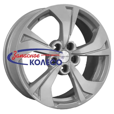 17'' 5x108 ET33 D60,1 7,0J Khomen Wheels KHW1724 (Exeed LX) F-Silver