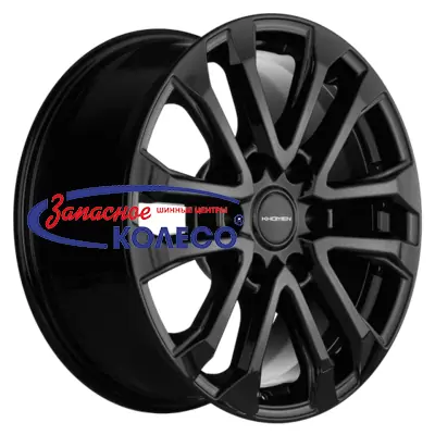 18'' 6x139,7 ET25 D106,1 7,5J Khomen Wheels KHW1805 (LC Prado) Black