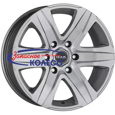 18'' 6x130 ET53 D84,1 8,0J MAK Stone 6 Silver