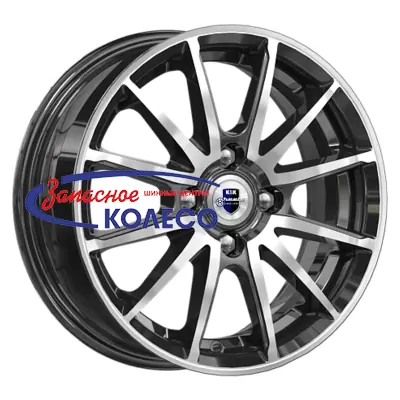 14'' 4x100 ET38 D60,1 5,5J K&K Квант (КС960) Алмаз черный