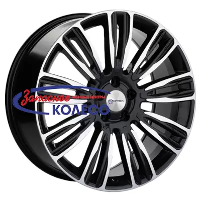 20'' 5x114,3 ET48 D67,1 8,5J Khomen Wheels KHW2004 (SantaFe) Black-FP