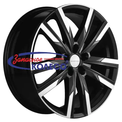 19'' 5x114,3 ET35 D60,1 7,5J Khomen Wheels KHW1905 (Lexus NX) Black-FP