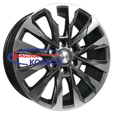 20'' 6x139,7 ET60 D95.1 8,0J Khomen Wheels KHW2010 (LC 300) Gray-FP