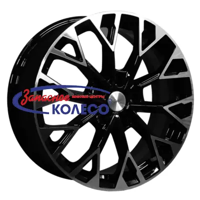 17'' 5x108 ET33 D60,1 7,0J Khomen Wheels KHW1718 (Chery Tiggo 4/Exeed LX/Omoda C5) Black-FP