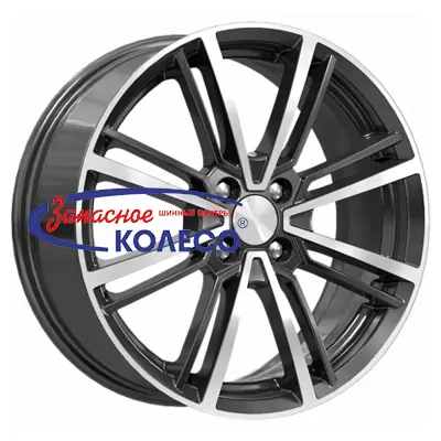 17'' 4x100 ET43 D60,1 7,0J K&K Эрфурт-оригинал (КС903) Алмаз черный