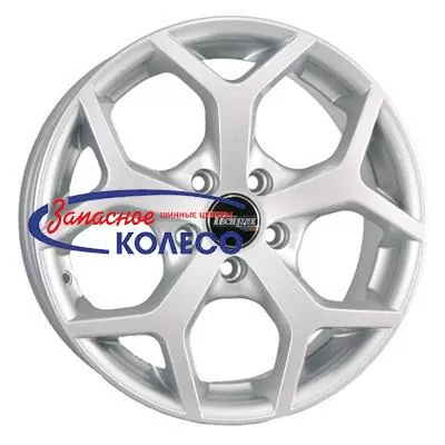 17'' 5x108 ET50 D67,1 7,5J Tech-Line 721 Silver