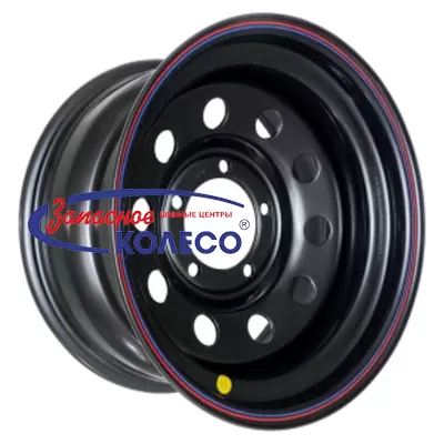 15'' 5x139,7 ET-24 D110 8,0J Off-Road Wheels УАЗ с бедлоком (оранжевый) Черный