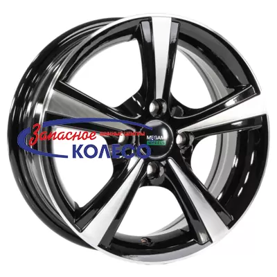 14'' 5x100 ET35 D57,1 5,5J Megami MGM-10 BKF