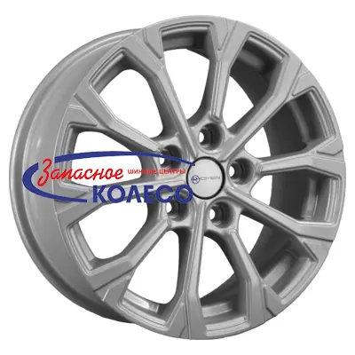 16'' 5x110 ET46 D63,3 6,5J Khomen Wheels KHW1605 (Changan CS35 Plus) F-Silver