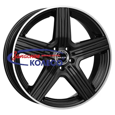 18'' 5x112 ET30 D66,6 9,0J MAK Lewis Gloss Black Mirror Ring