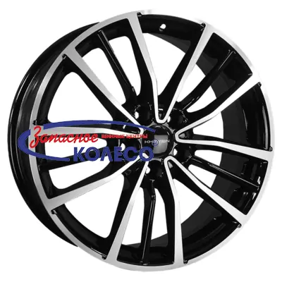 18'' 5x108 ET36 D65,1 7,0J Khomen Wheels KHW1812 (Exeed TXL) Black-FP