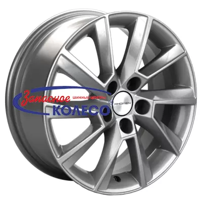 15'' 5x100 ET38 D57,1 6,0J Khomen Wheels KHW1507 (Rapid/Fabia) Gray