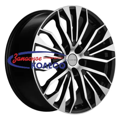 20'' 5x120 ET41,5 D66,1 8,5J Khomen Wheels KHW2009 (Voyah Dream) Black-FP