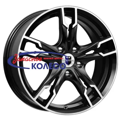 17'' 4x100 ET43 D60,1 7,0J K&K Солар-оригинал (КС875) Алмаз черный SK