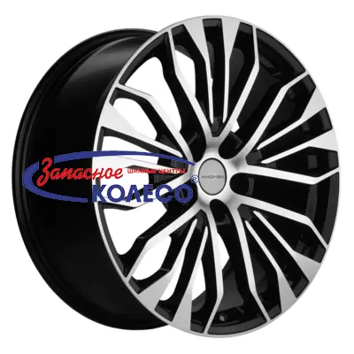 20'' 5x120 ET30 D66,1 8,5J Khomen Wheels KHW2009 (Voyah FREE) Black-FP