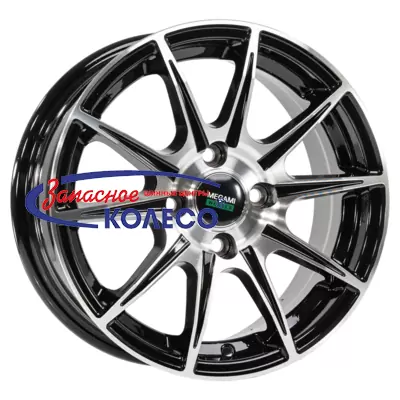 14'' 5x100 ET35 D57,1 6,0J Megami MGM-13 BKF