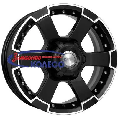 16'' 6x139,7 ET30 D93.1 7,0J K&K M56 (КС593) Алмаз черный