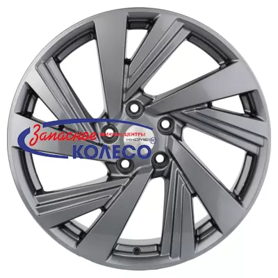 18'' 5x112 ET43 D57,1 7,5J Khomen Wheels KHW1801 (Kodiaq/Tiguan) G-Silver