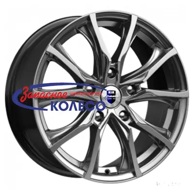 17'' 5x114,3 ET38 D71,6 7,5J K&K Твист (КС697) Дарк платинум