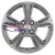 15'' 4x100 ET45 D54,1 6,0J Khomen Wheels KHW1502 (Solano) Gray