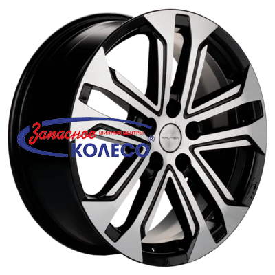 18'' 5x114,3 ET35 D60,1 7,0J Khomen Wheels KHW1803 (Changan/Geely/Lexus/Suzuki/Toyota) Black-FP
