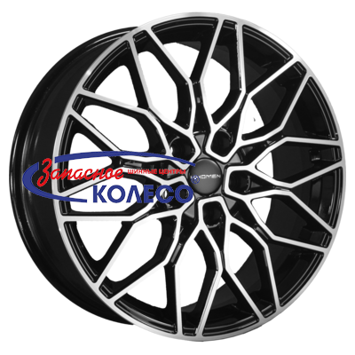 18'' 5x114,3 ET35 D60,1 7,0J Khomen Wheels KHW1813 (Changan/Geely/Lexus/Suzuki/Toyota) Black-FP
