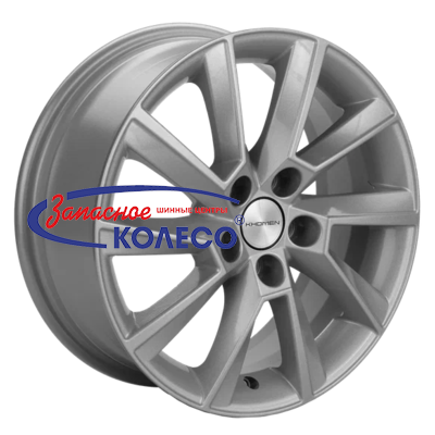 15'' 5x105 ET39 D56,6 6,0J Khomen Wheels KHW1507 (Aveo) F-Silver