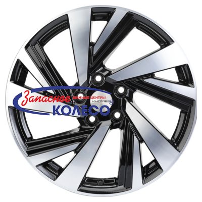 18'' 5x114,3 ET45 D67,1 7,5J Khomen Wheels KHW1801 (Xceed/CX-3/5) Black-FP