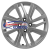 16'' 4x100 ET41 D60,1 6,0J Khomen Wheels KHW1609 (Xray) F-Silver