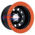 16'' 6x139,7 ET-19 D110 8,0J Off-Road Wheels Тойота Ниссан с бедлоком (оранжевый) Черный