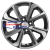 15'' 4x100 ET37 D60,1 6,0J Khomen Wheels KHW1501 (XRay) Black-FP