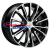16'' 5x112 ET50 D57,1 6,5J Khomen Wheels KHW1611 (Octavia/Golf/Jetta) Black-FP