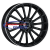 19'' 5x112 ET43 D66,6 8,0J MAK Komet Gloss Black Mirror Ring